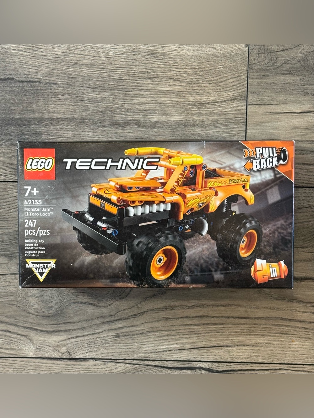 LEGO Technic Monster Jam El Toro Loco 42135 Retired New Sealed
